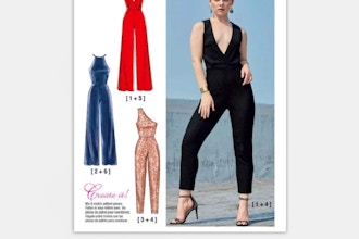 Knit Jumpsuit: Pattern Included (Virtual)